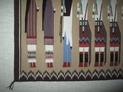 Yei-Bi-Chei Weaving – Smaller size Navajo Rug