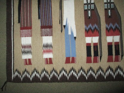 Yei-Bi-Chei Weaving – Smaller size Navajo Rug