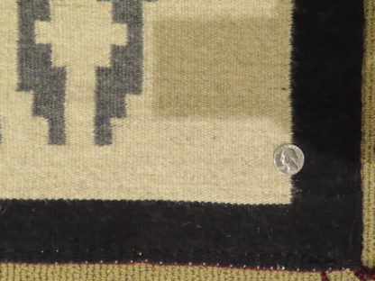 Navajo Ganado Rug by Beth Lewis – Very Large Size Navajo Rug