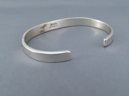 Tiny Sterling Silver Cuff Bracelet by Bruce Morgan