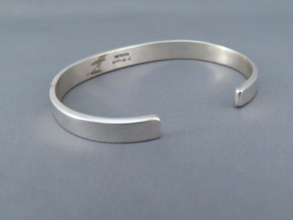 Tiny Sterling Silver Cuff Bracelet by Bruce Morgan