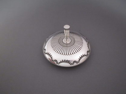 Sterling Silver Seed Pot (with Lid) by Thomas Curtis