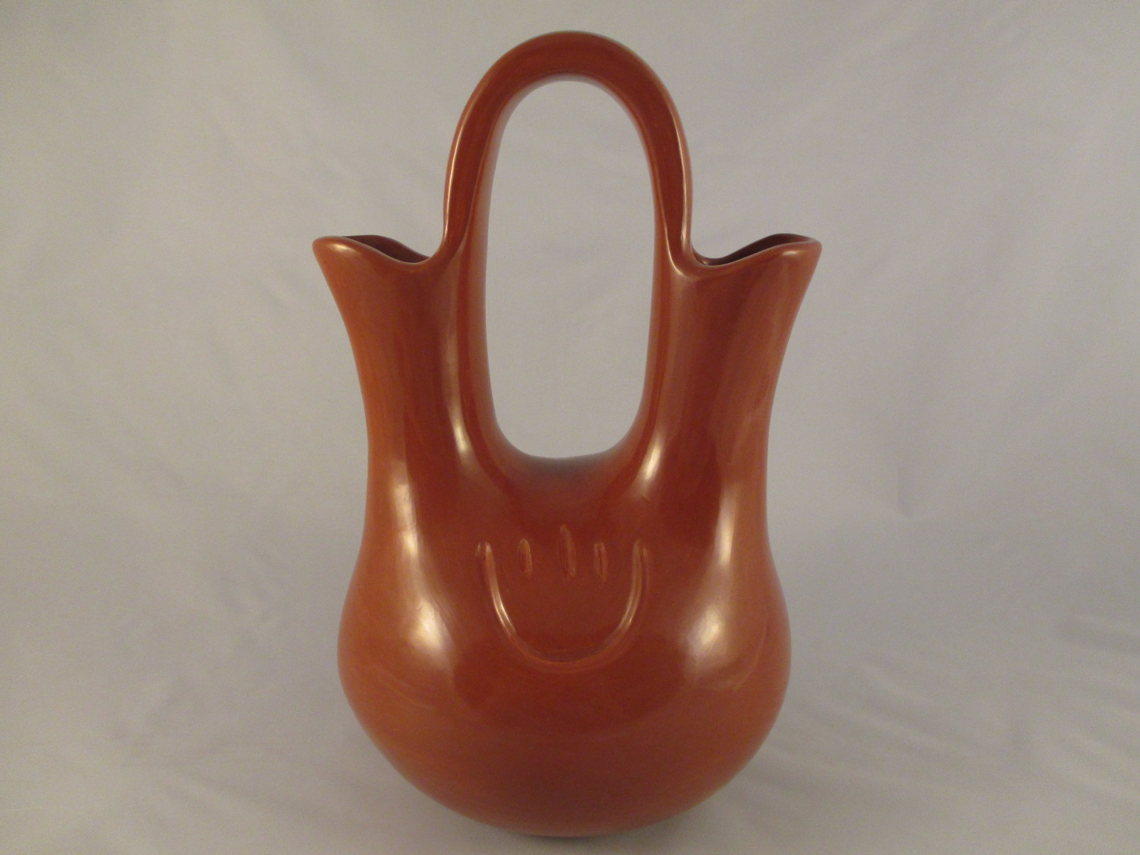 Wedding Vase - Red Santa Clara Wedding Vase Pottery by Jason Ebelacker $2,600-