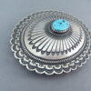 Kingman Turquoise Belt Buckle by Ernest R. Begay