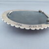 Kingman Turquoise Belt Buckle by Ernest R. Begay