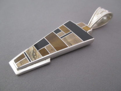 Multi-Stone Inlay Pendant