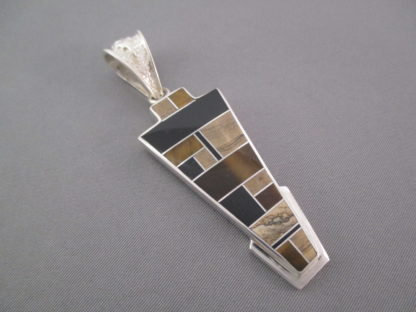 Multi-Stone Inlay Pendant