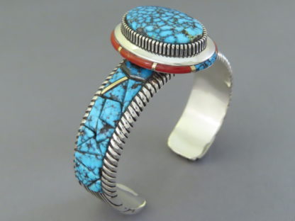 Kingman Turquoise Bracelet by Jay Livingston