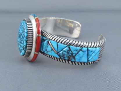 Kingman Turquoise Bracelet by Jay Livingston