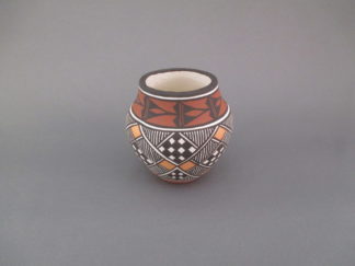 Acoma Pottery - Miniature Pottery Jar by Native American (Acoma Pueblo Indian) potter, Marylin Ray photo 2