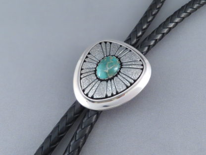 Smaller Al Joe Turquoise Bolo Tie