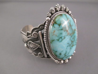 BIG Royston Turquoise Cuff Bracelet by Aaron Toadlena