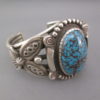Egyptian Turquoise Cuff Bracelet by Terry Martinez
