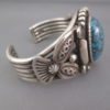 Egyptian Turquoise Cuff Bracelet by Terry Martinez