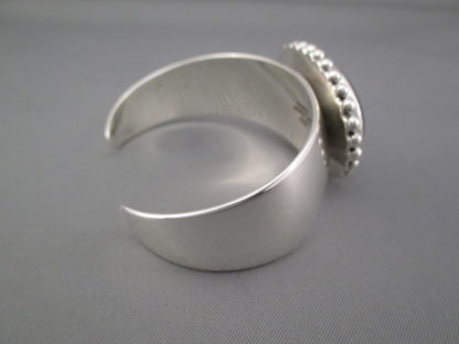 Black Onyx & Sterling Silver Cuff Bracelet by Artie Yellowhorse