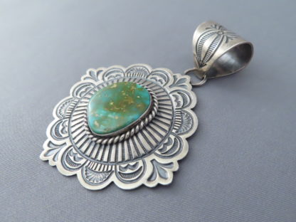 Royston Turquoise Pendant by Arnold Blackgoat