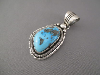 Morenci Turquoise Pendant by Will Vandever