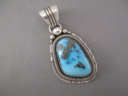 Morenci Turquoise Pendant by Will Vandever