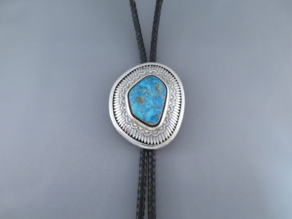 Awesome Allison Lee Bolo Tie with Morenci Turquoise