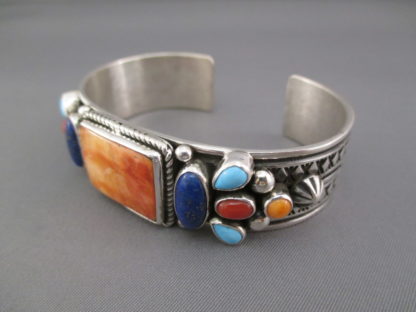 Multi-Color Cuff Bracelet by Albert Jake
