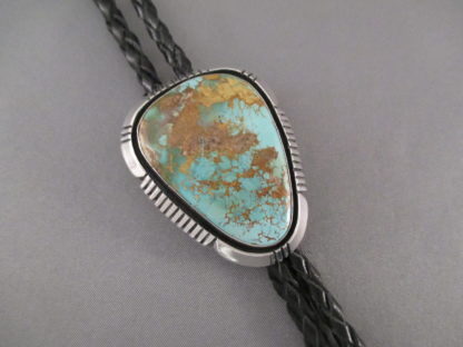 Royston Turquoise Bolo Tie by Will Denetdale (Navajo)