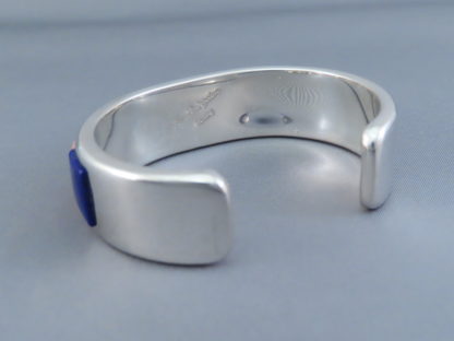 Cobblestone Inlay Cuff Bracelet Featuring Sugilite