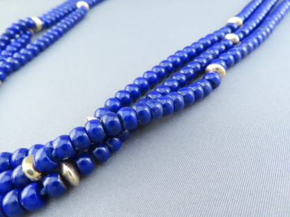 Lapis & 14kt Gold Necklace (3-Strands)