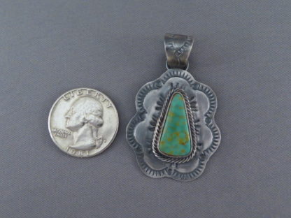 Kathy Yazzie Royston Turquoise Pendant