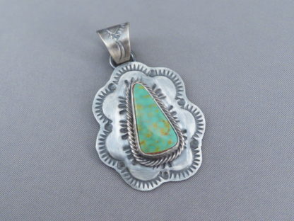 Kathy Yazzie Royston Turquoise Pendant