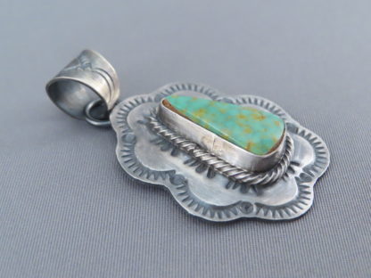 Kathy Yazzie Royston Turquoise Pendant