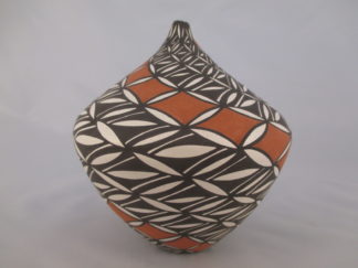 Beautifully Painted Pottery by Sandra Victorino (Acoma Pueblo)