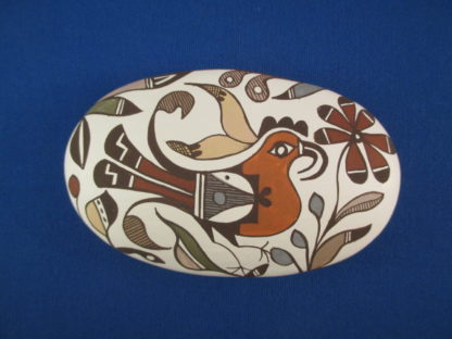 Acoma Seed Pot by Diane Lewis-Garcia with Birds