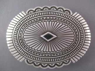 Sterling Silver Belt Buckle by Orville White