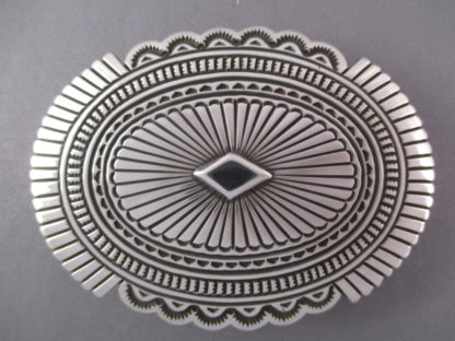 Sterling Silver Belt Buckle by Orville White