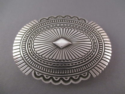 Sterling Silver Belt Buckle by Orville White