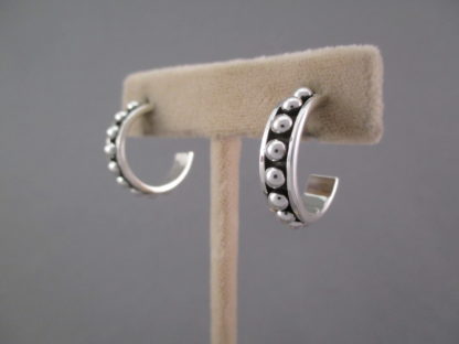 Earrings by Artie Yellowhorse (Hoops)