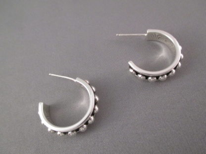 Earrings by Artie Yellowhorse (Hoops)