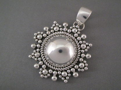 Larger ‘Snowflake’ Pendant by Artie Yellowhorse