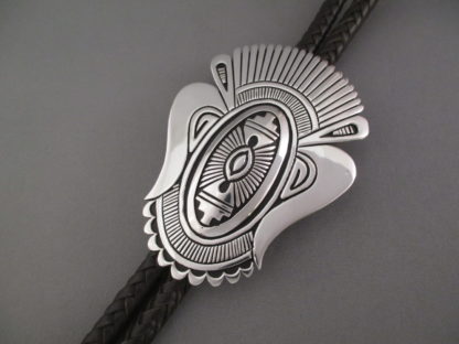 Sterling Silver Bolo Tie by Nelson Begay