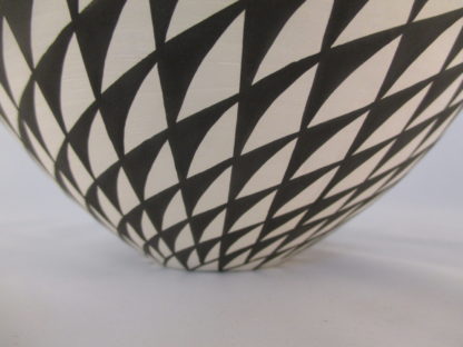 Swirl-design Acoma Pottery Jar by Sandra Victorino