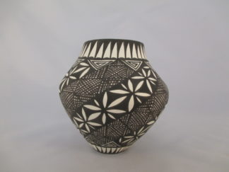 Small Acoma Pottery Jar by Native American Acoma Pueblo Indian potter, Sandra Victorino $185-