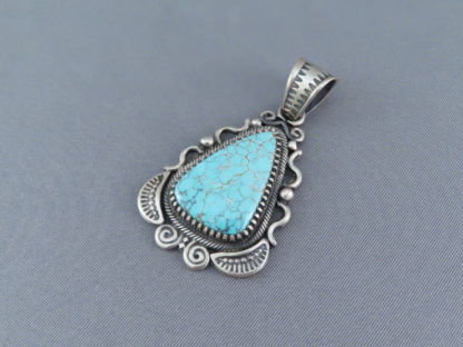 Number 8 Turquoise Pendant