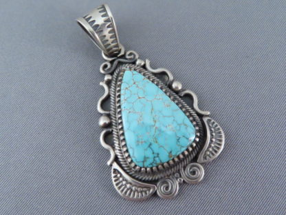 Number 8 Turquoise Pendant