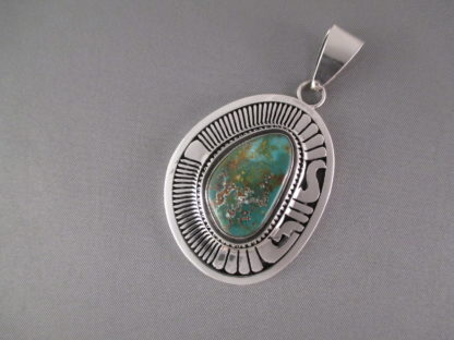 Royston Turquoise Pendant in Sterling Silver – Leonard Nez