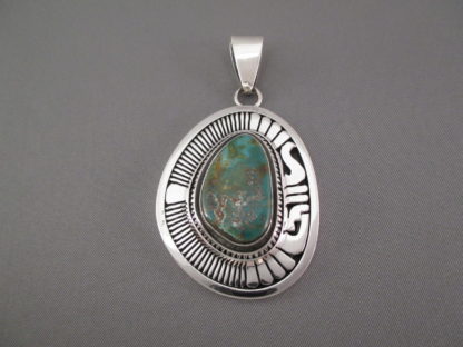 Royston Turquoise Pendant in Sterling Silver – Leonard Nez