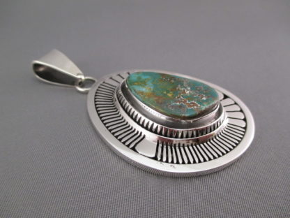 Royston Turquoise Pendant in Sterling Silver – Leonard Nez