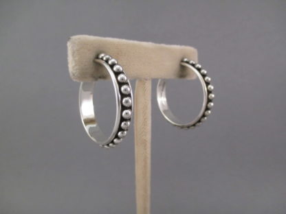 Hoop Earrings by Artie Yellowhorse (Larger)