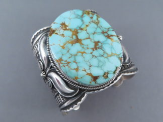 HUGE Royston Turquoise Cuff Bracelet by Andy Cadman