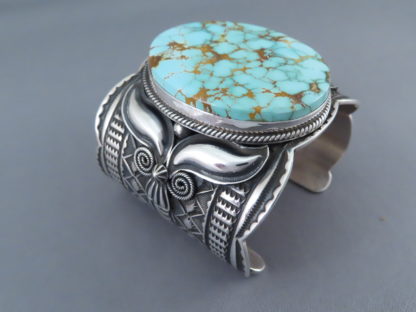 HUGE Royston Turquoise Cuff Bracelet by Andy Cadman