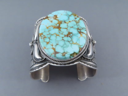 HUGE Royston Turquoise Cuff Bracelet by Andy Cadman